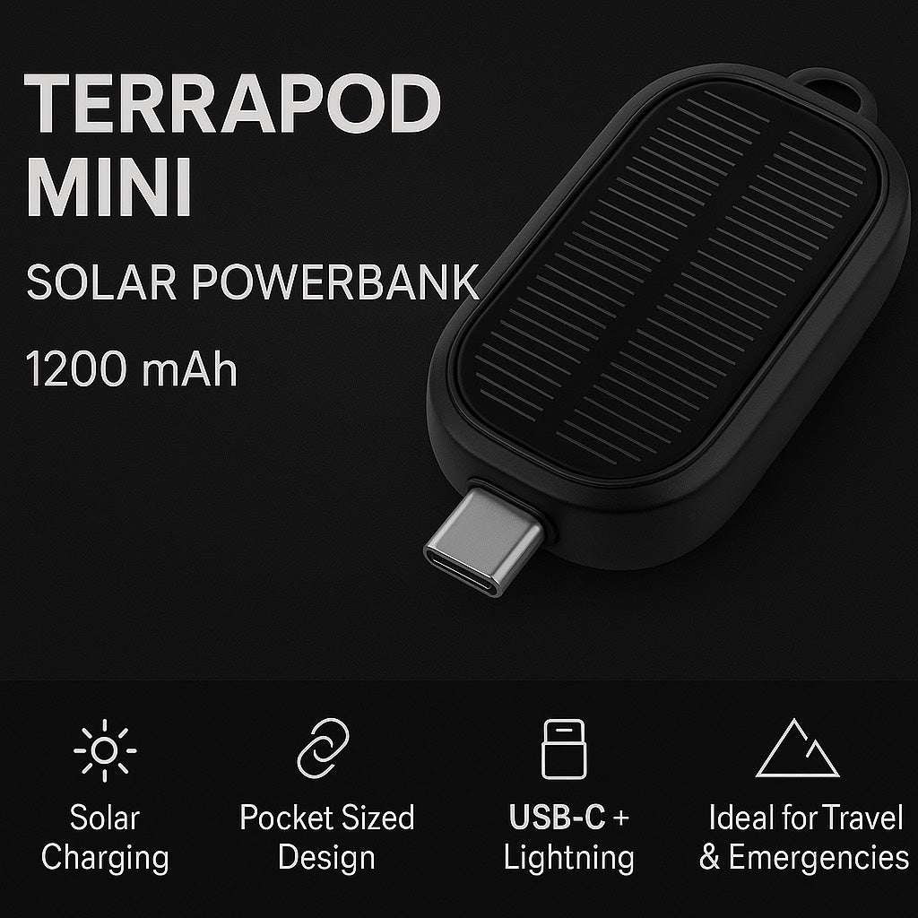 TerraPod Mini Solar Powerbank
